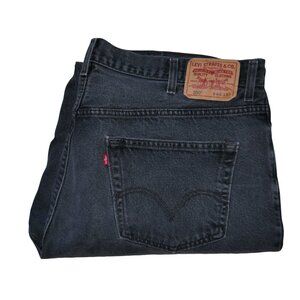 Levis 550 Men's Size 44x32 Jeans Vintage Faded Black